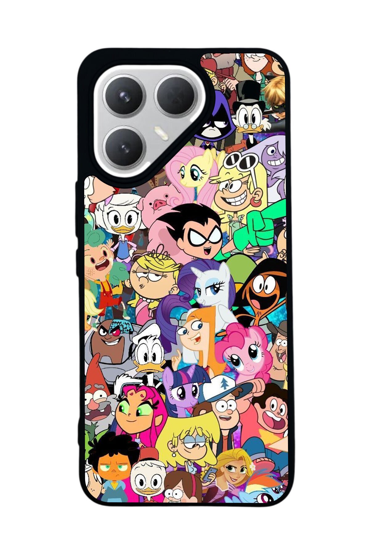 Tecno Pova 7 Pro Mat Uyumlu Siyah Kılıf – Yumuşak Silikon, Koruyucu, Şok Emici Kapak