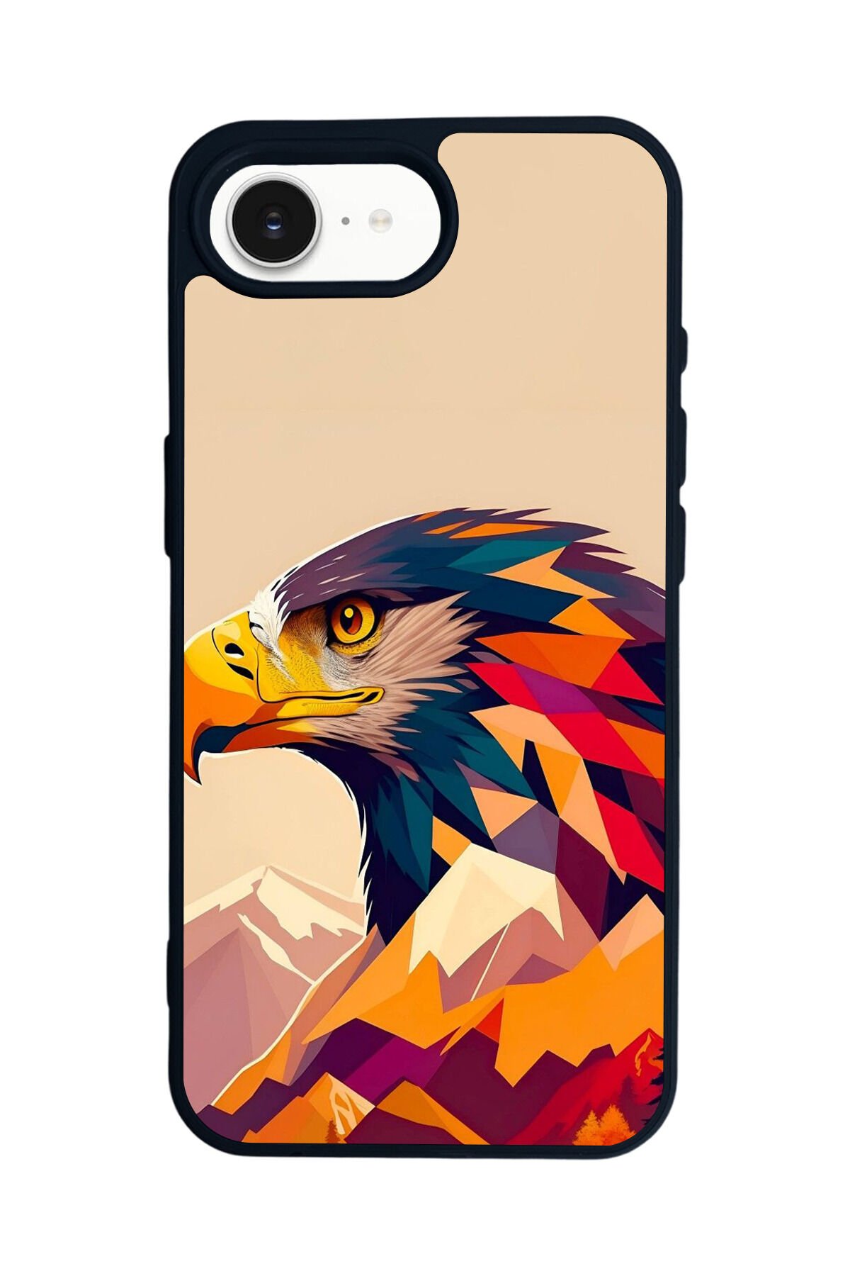 iPhone 16E Uyumlu Besiktas Tasarımlı Glossy Premium Kılıf