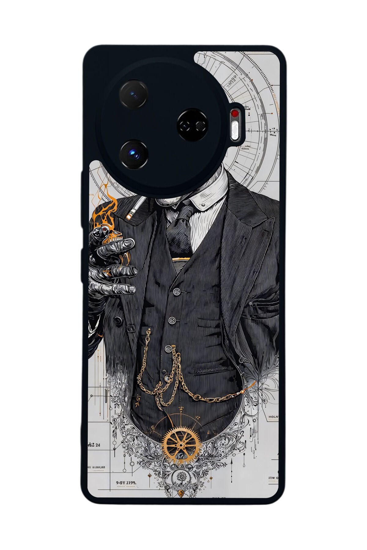 Tecno Camon 30 Pro Uyumlu Peaky Blinders Tasarımlı Glossy Premium Kılıf