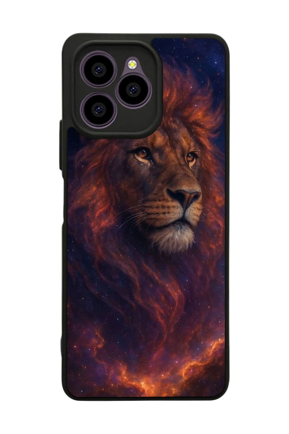 Omix X6 Uyumlu Aslan Tasarımlı Glossy Premium Kılıf