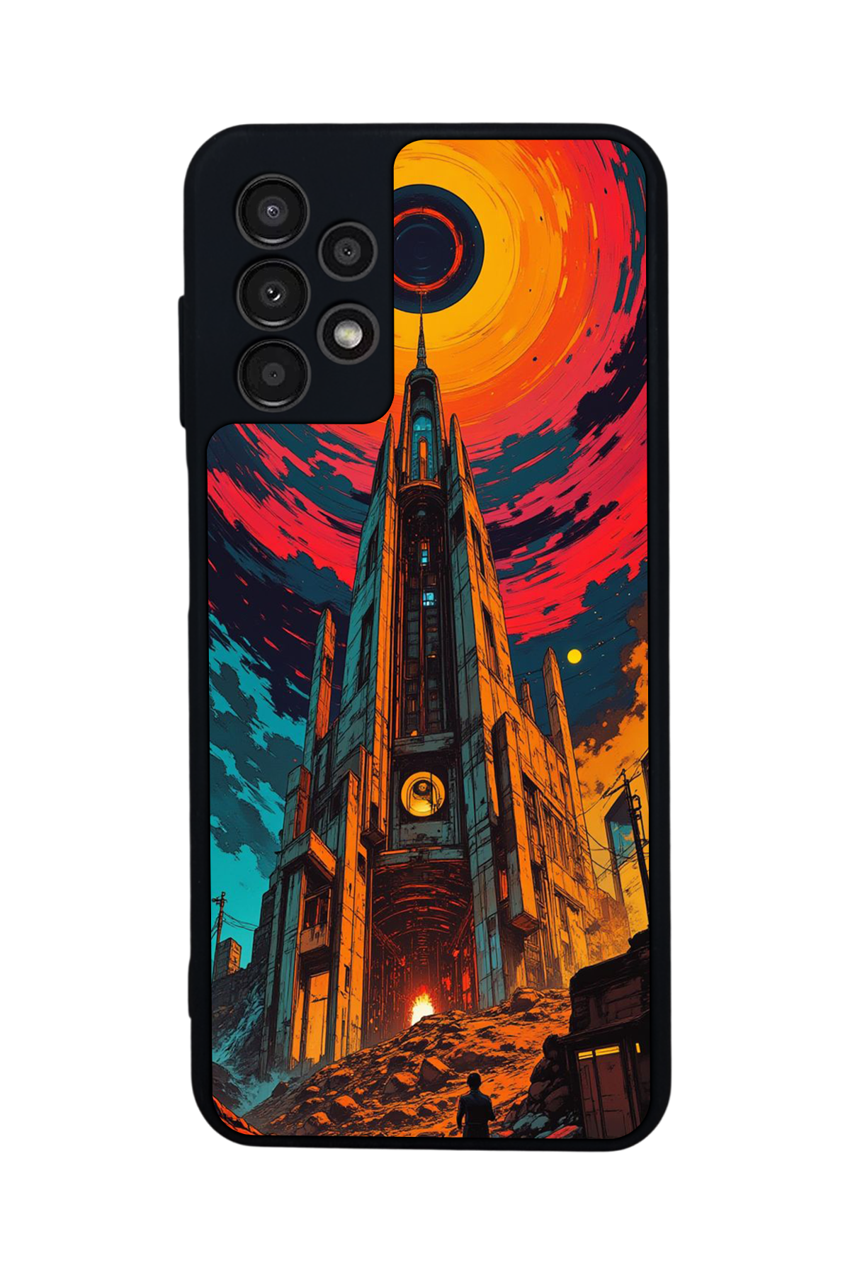 Samsung Galaxy A23 Uyumlu Abstract Tasarımlı Glossy Premium Kılıf