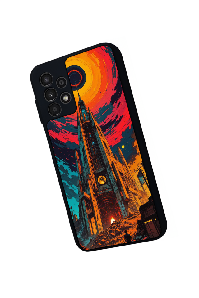 Samsung Galaxy A23 Uyumlu Abstract Tasarımlı Glossy Premium Kılıf