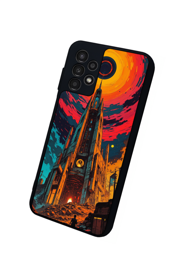 Samsung Galaxy A23 Uyumlu Abstract Tasarımlı Glossy Premium Kılıf
