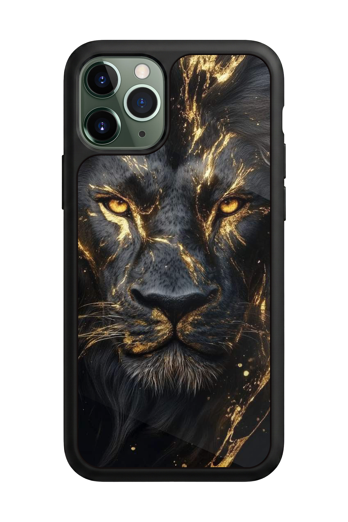 iPhone 11 Pro Uyumlu Aslan Tasarımlı Glossy Premium Kılıf