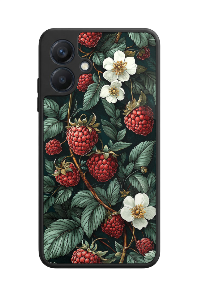 Samsung Galaxy A07 Uyumlu Botanik Tasarımlı Glossy Premium Kılıf