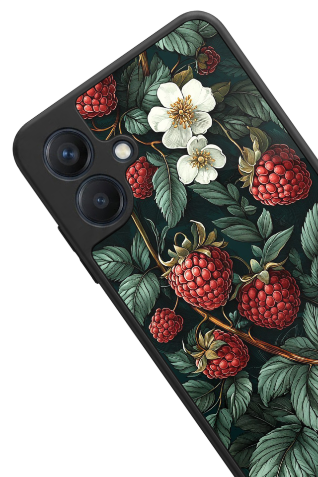 Samsung Galaxy A07 Uyumlu Botanik Tasarımlı Glossy Premium Kılıf