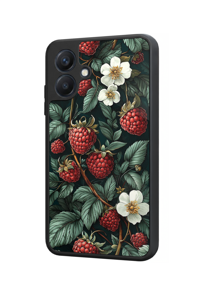 Samsung Galaxy A07 Uyumlu Botanik Tasarımlı Glossy Premium Kılıf