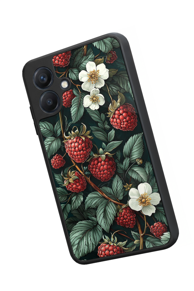 Samsung Galaxy A07 Uyumlu Botanik Tasarımlı Glossy Premium Kılıf