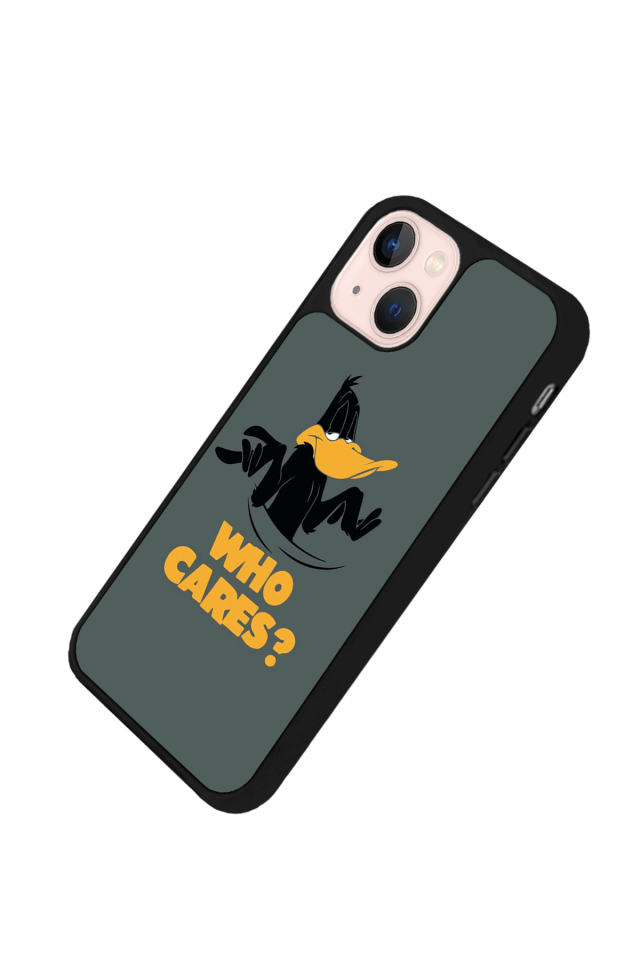 iPhone 13/14 Uyumlu Daffy duck Tasarımlı Glossy Premium Kılıf