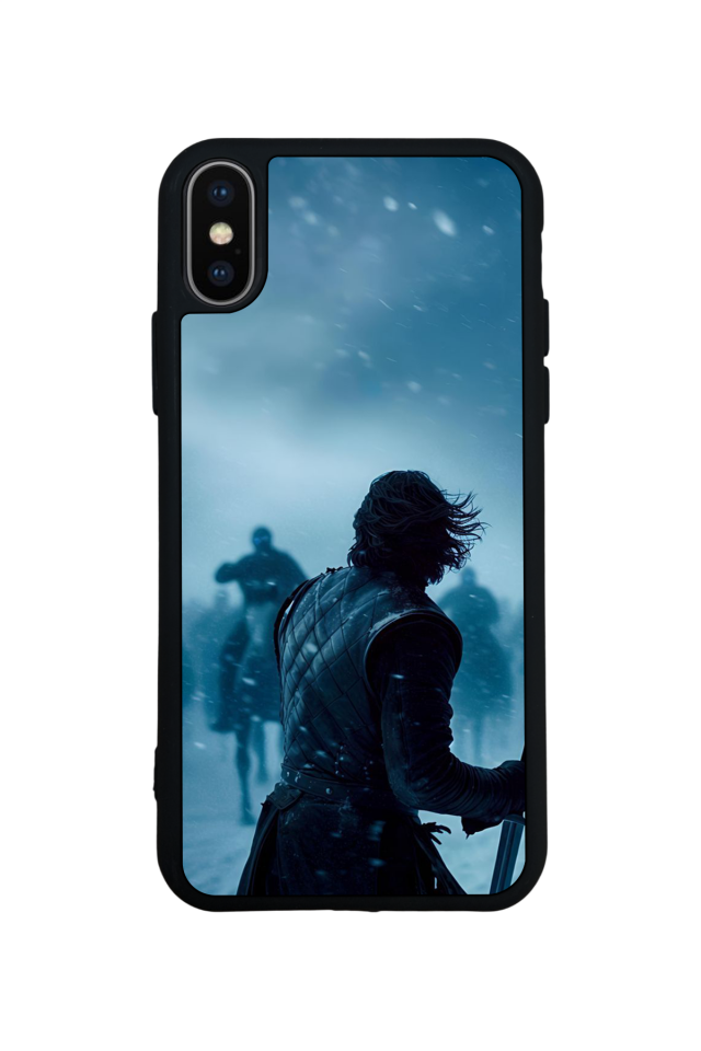 iPhone X/ XS Uyumlu GameOfThrones Tasarımlı Glossy Premium Kılıf