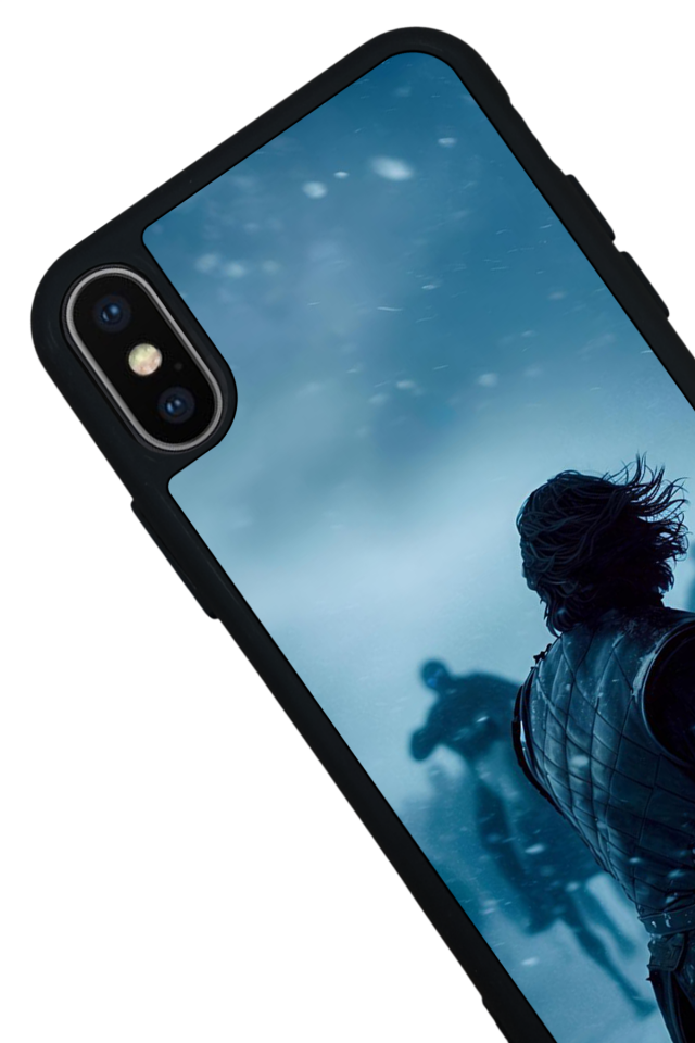 iPhone X/ XS Uyumlu GameOfThrones Tasarımlı Glossy Premium Kılıf