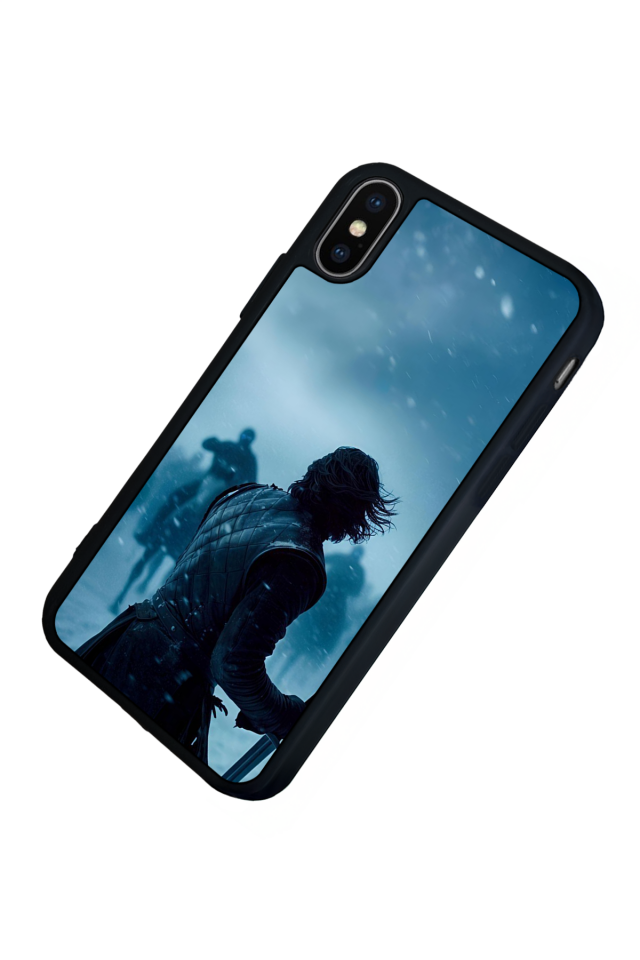 iPhone X/ XS Uyumlu GameOfThrones Tasarımlı Glossy Premium Kılıf