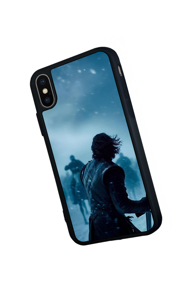 iPhone X/ XS Uyumlu GameOfThrones Tasarımlı Glossy Premium Kılıf