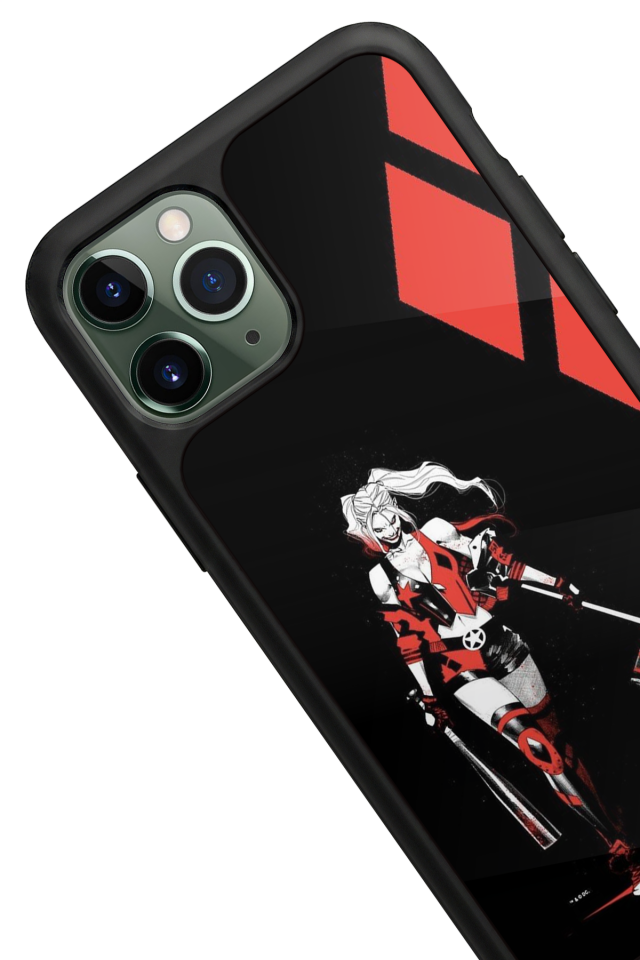iPhone 11 Pro Uyumlu HarleyQueen Tasarımlı Glossy Premium Kılıf