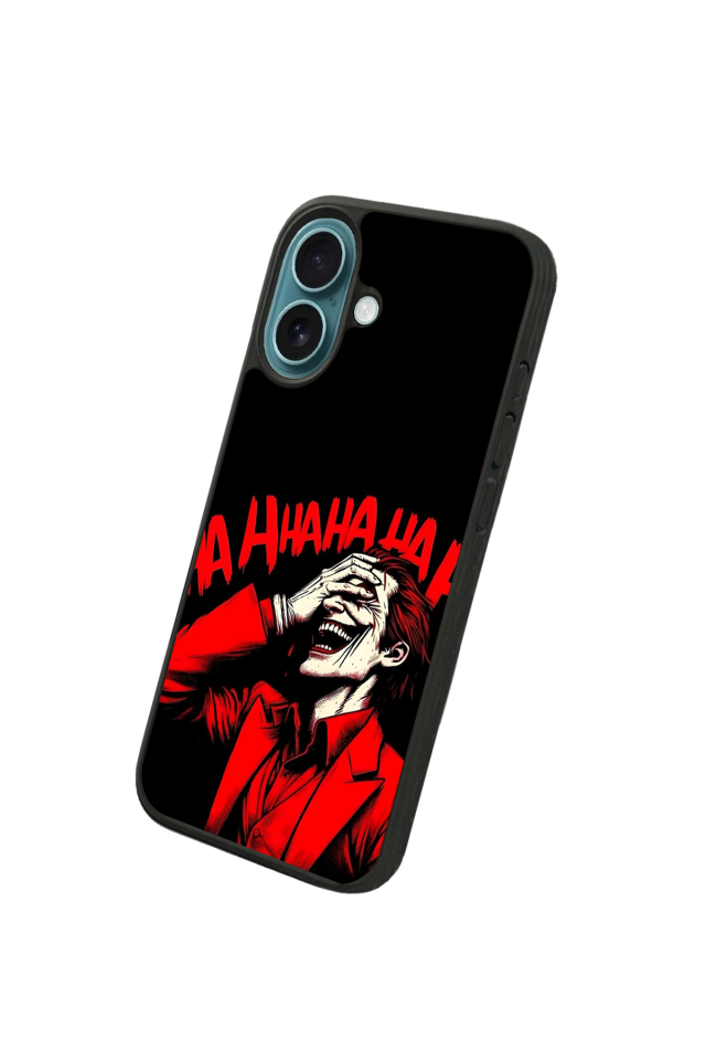 iPhone 16 Plus Uyumlu Joker Tasarımlı Glossy Premium Kılıf