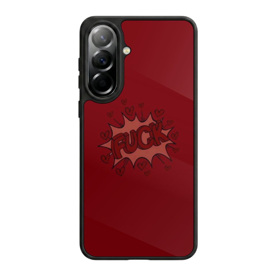Samsung Galaxy A57 Uyumlu Kalp Love Tasarımlı Glossy Premium Kılıf