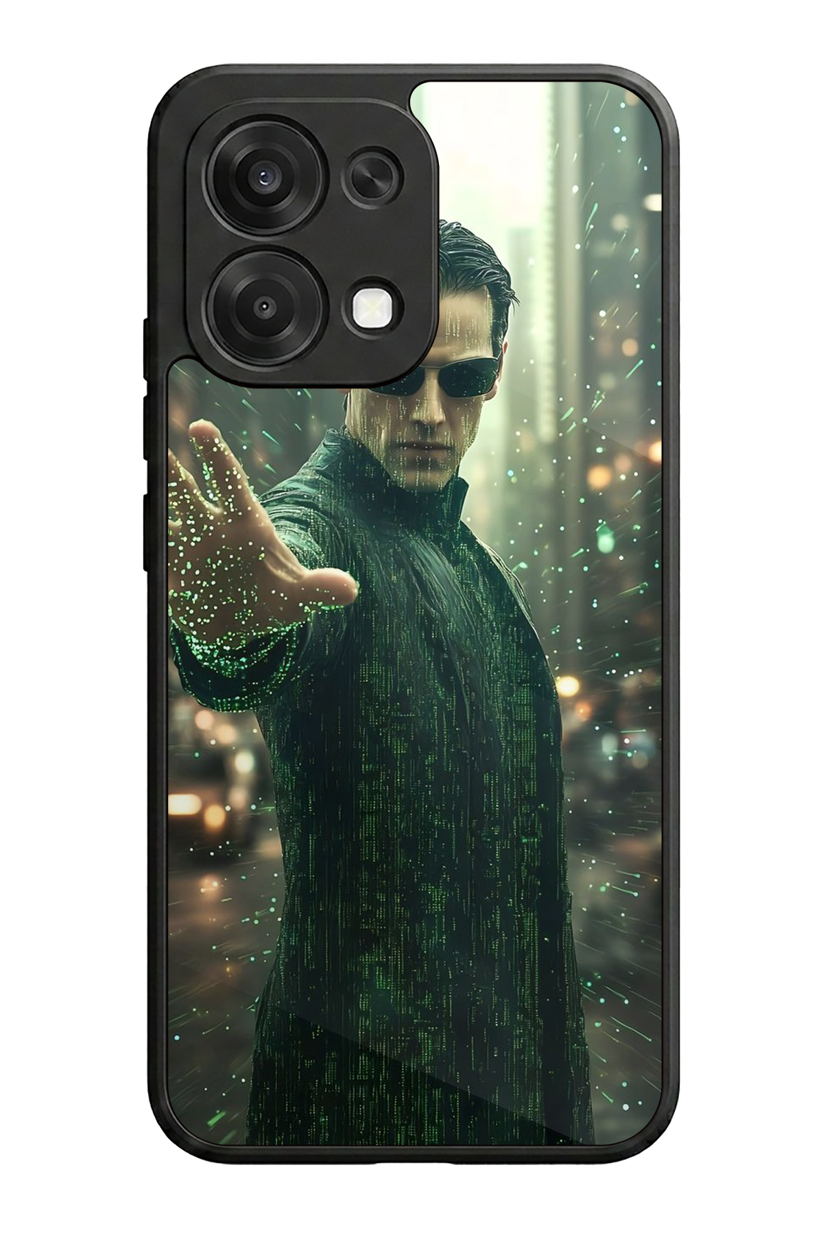 Oppo A6 Pro Uyumlu MatriOppo A6 Pro Tasarımlı Glossy Premium Kılıf