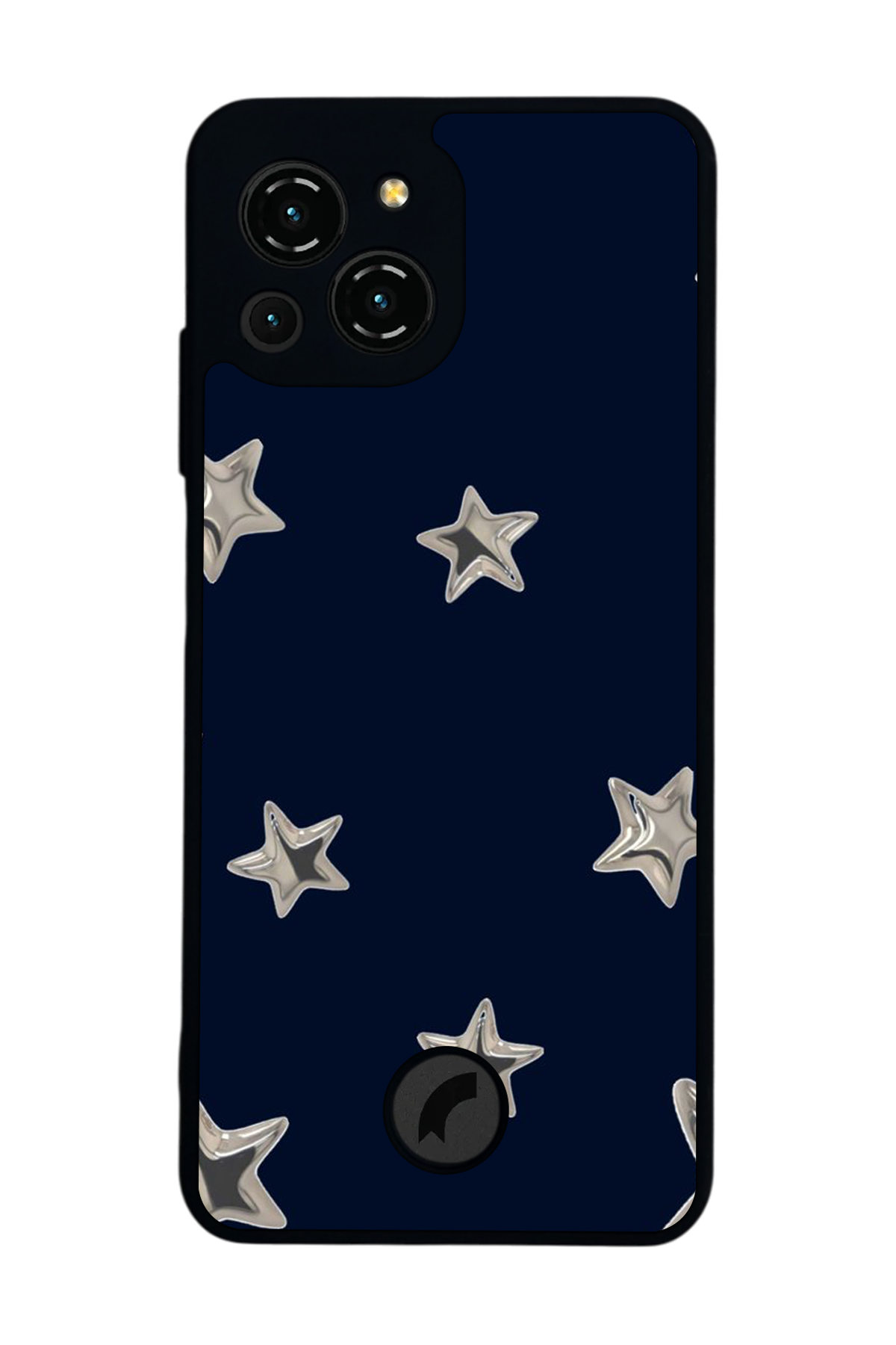 Reeder S23 Pro Max Uyumlu Retro Yildizlar Tasarımlı Glossy Premium Kılıf