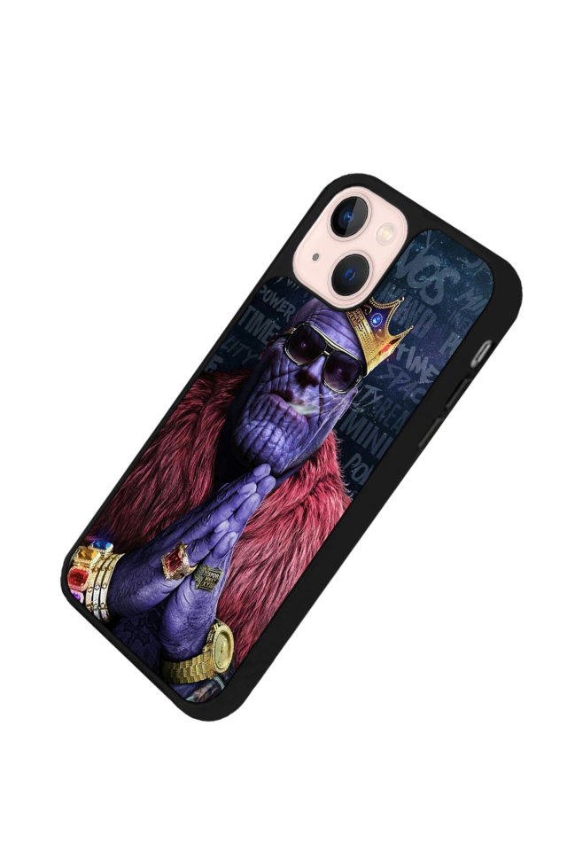 iPhone 14 Plus Uyumlu Thanos Tasarımlı Glossy Premium Kılıf