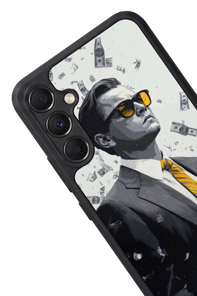 Samsung Galaxy A34 Uyumlu TheWolf Tasarımlı Glossy Premium Kılıf