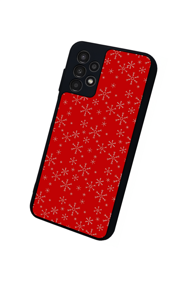 Samsung Galaxy A13 Uyumlu Yilbasi Christmas Tasarımlı Glossy Premium Kılıf