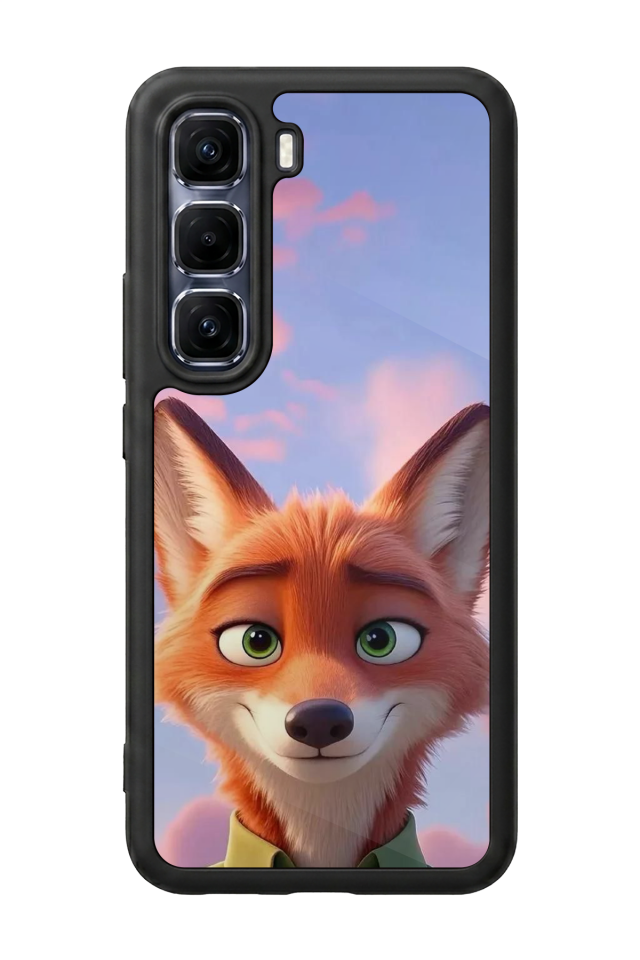 Infinix Hot 60 Pro Plus Uyumlu Zootropolis Tasarımlı Glossy Premium Kılıf