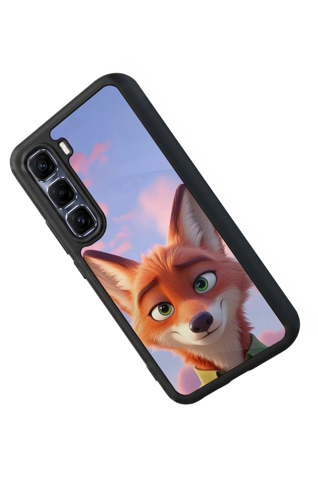 Infinix Hot 60 Pro Plus Uyumlu Zootropolis Tasarımlı Glossy Premium Kılıf