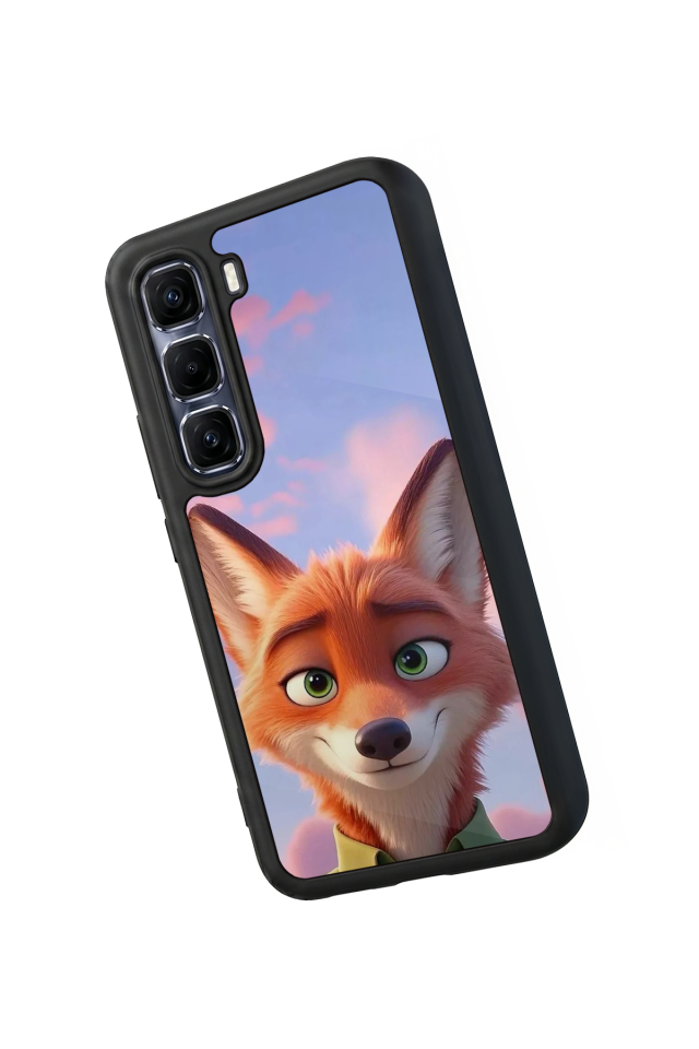 Infinix Hot 60 Pro Plus Uyumlu Zootropolis Tasarımlı Glossy Premium Kılıf