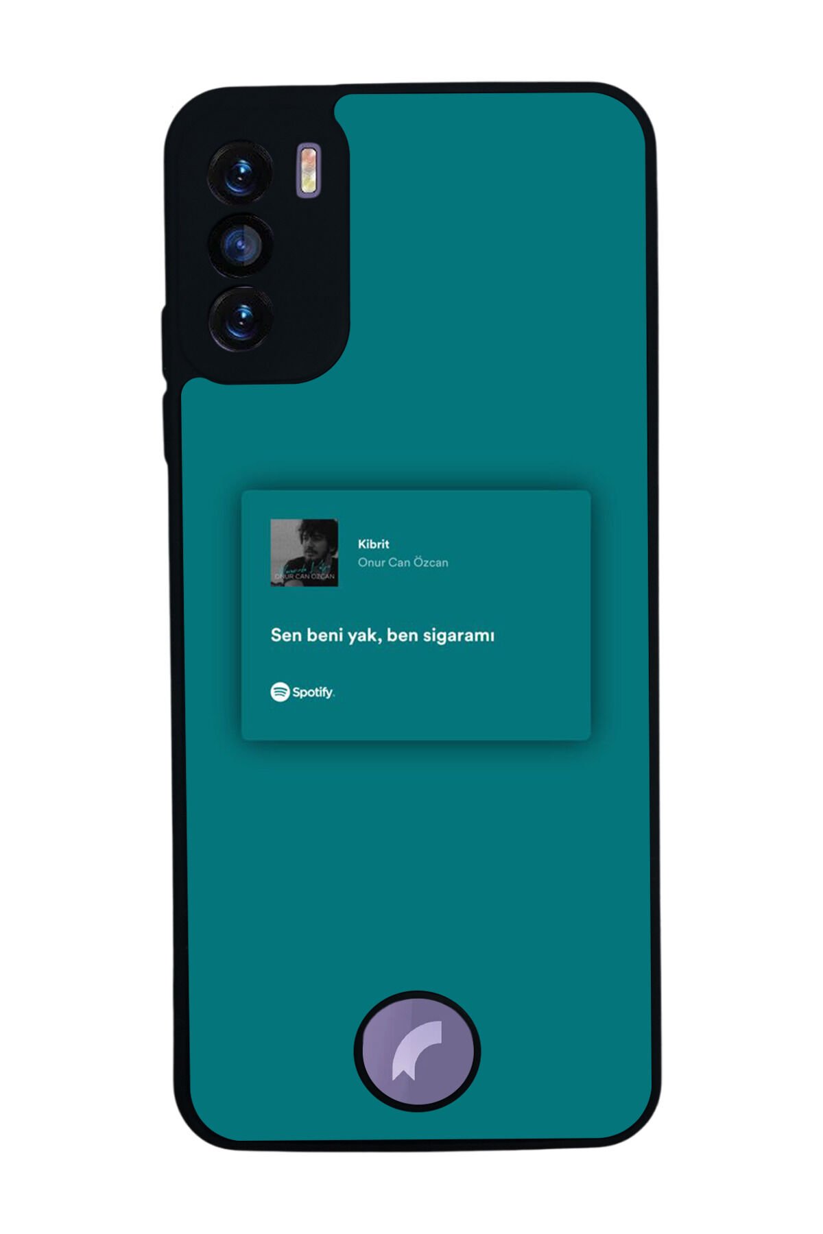 Reeder S19 Max Pro S Uyumlu Sarki Sozleri Tasarımlı Glossy Premium Kılıf