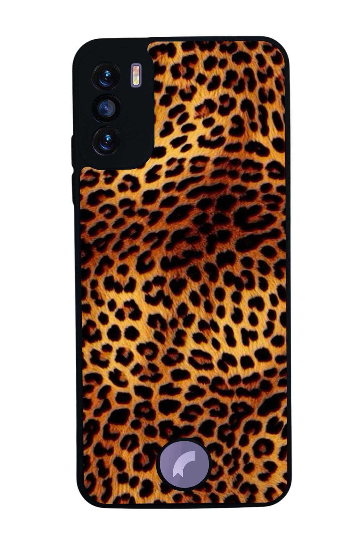 Reeder S19 Max Pro S Uyumlu Leopar Tasarımlı Glossy Premium Kılıf