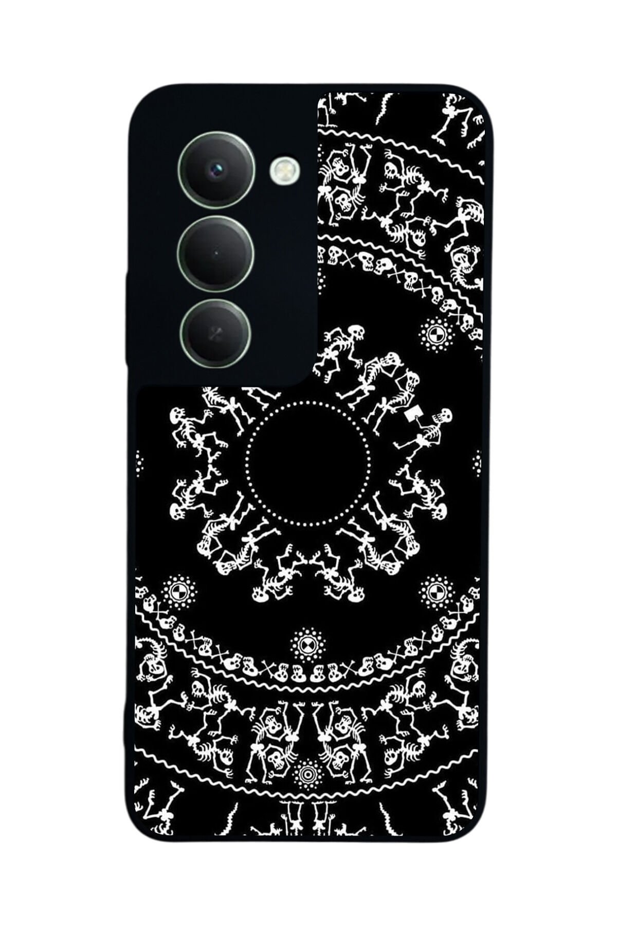 Xiaomi Redmi 15 5G Uyumlu Mandala Tasarımlı Glossy Premium Kılıf