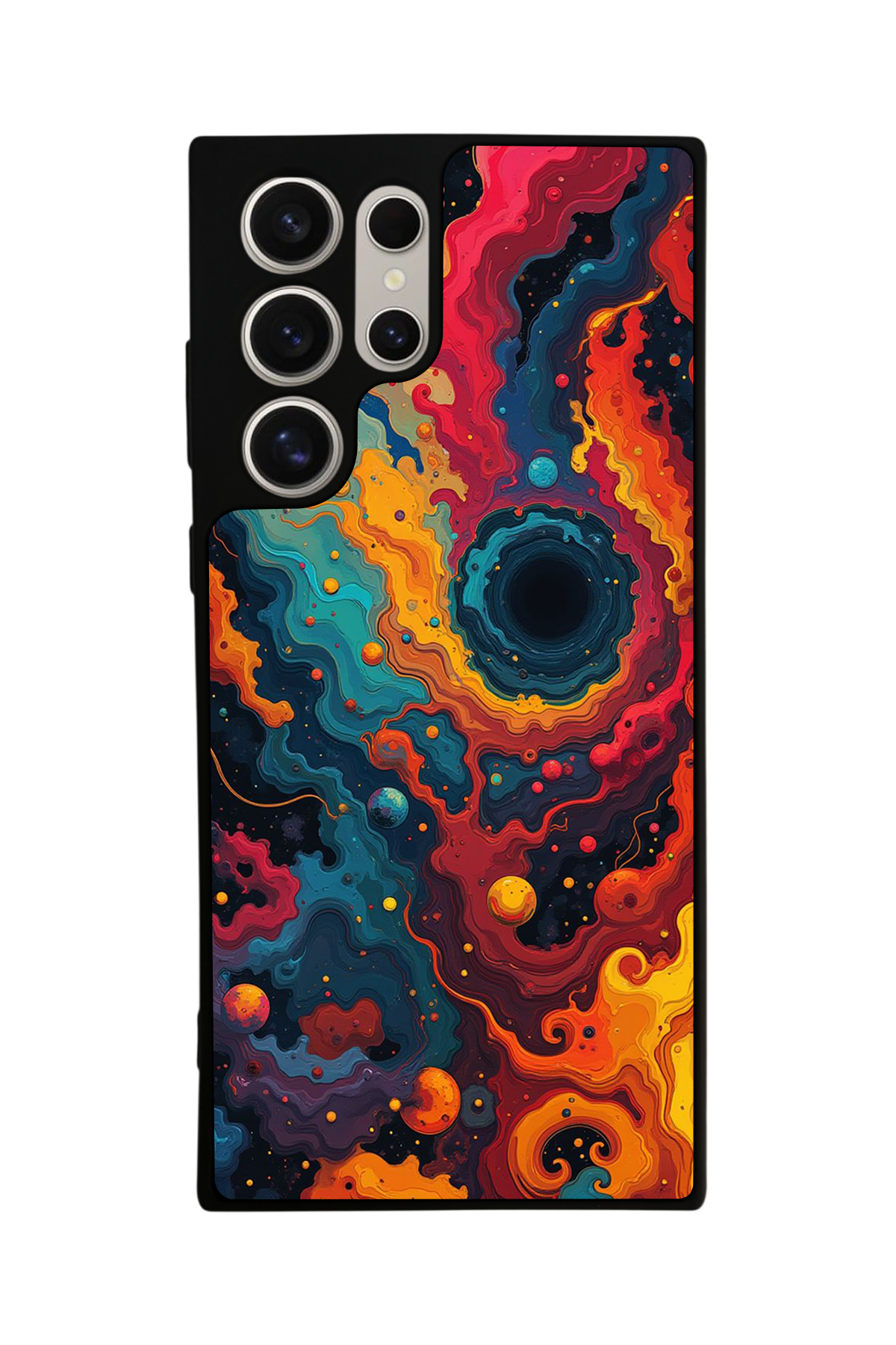 Samsung Galaxy S22 Ultra Uyumlu Abstract Tasarımlı Glossy Premium Kılıf