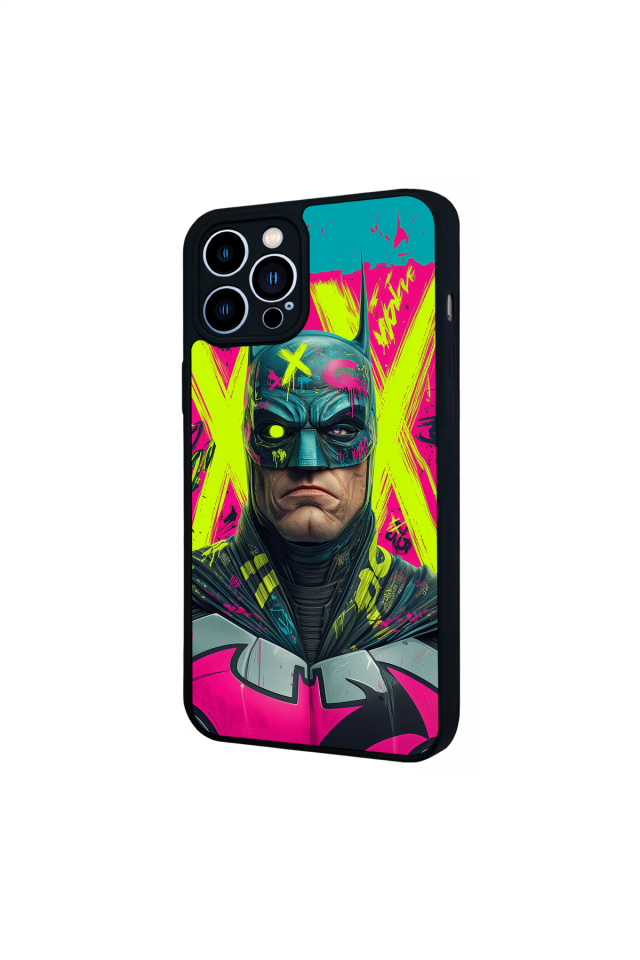 iPhone 13 Pro Max Uyumlu Batman Tasarımlı Glossy Premium Kılıf