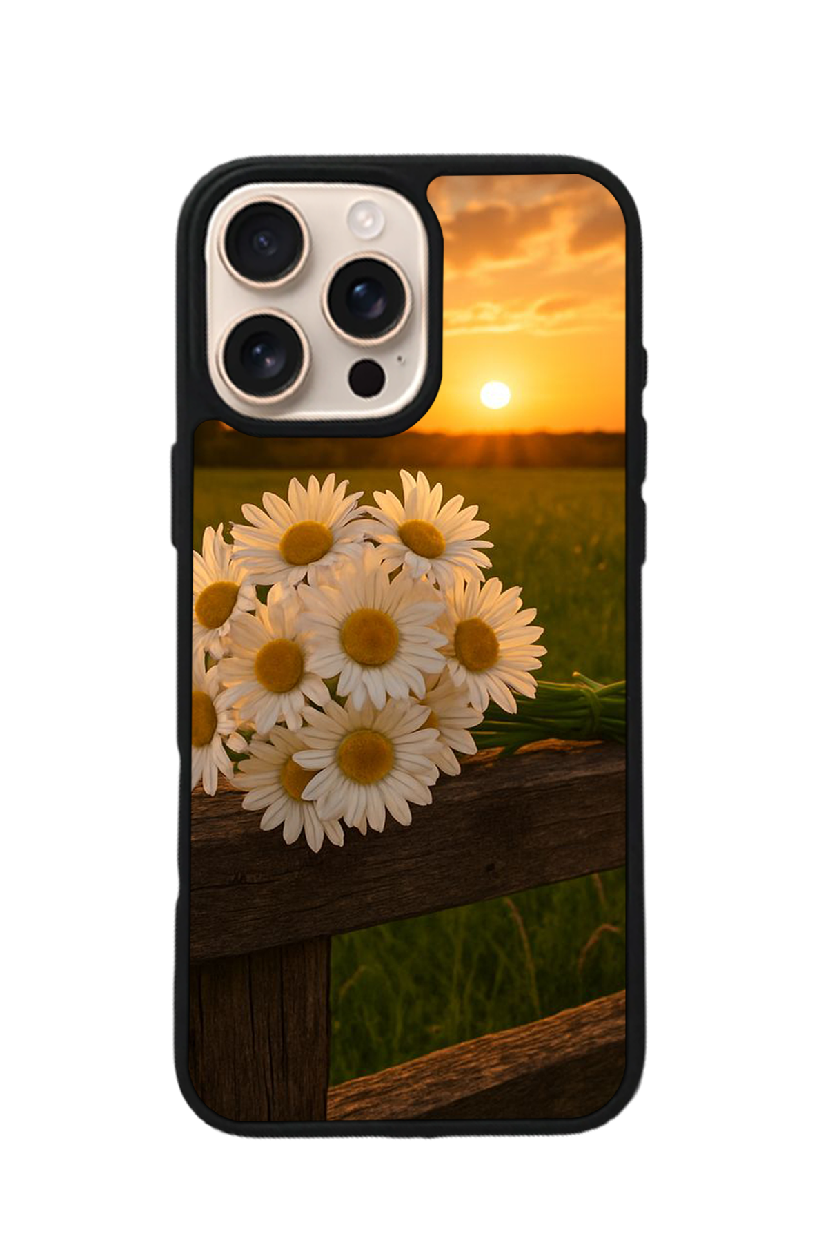 iPhone 14 Pro Max Uyumlu Cicek Tasarımlı Glossy Premium Kılıf