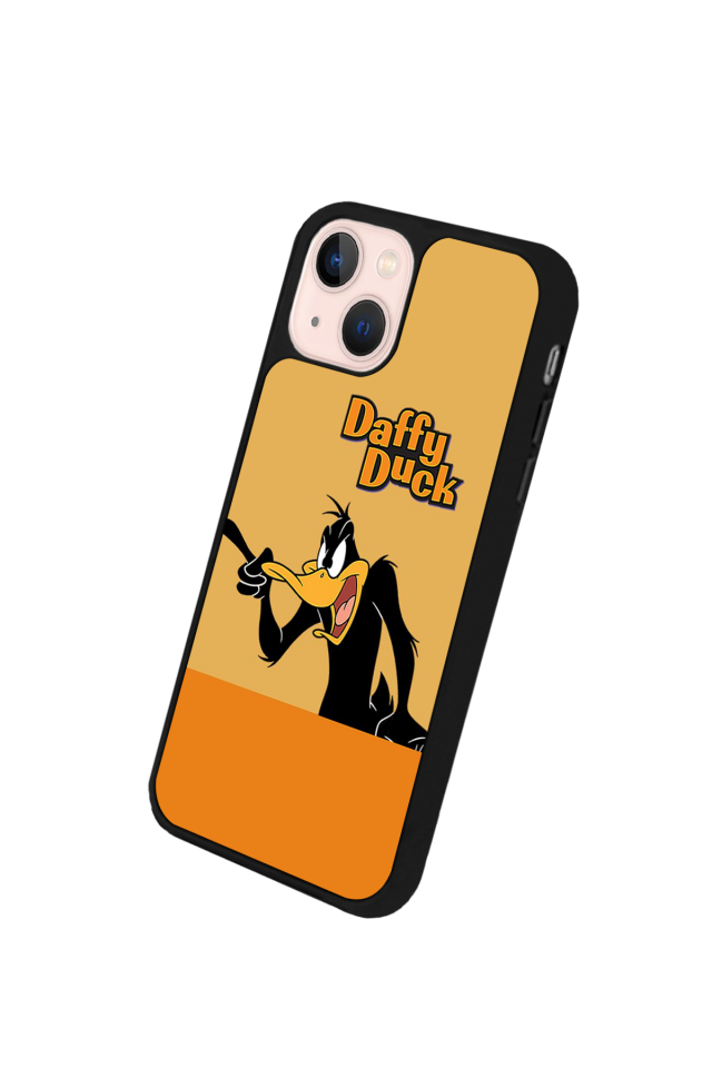 iPhone 13/14 Uyumlu Daffy duck Tasarımlı Glossy Premium Kılıf