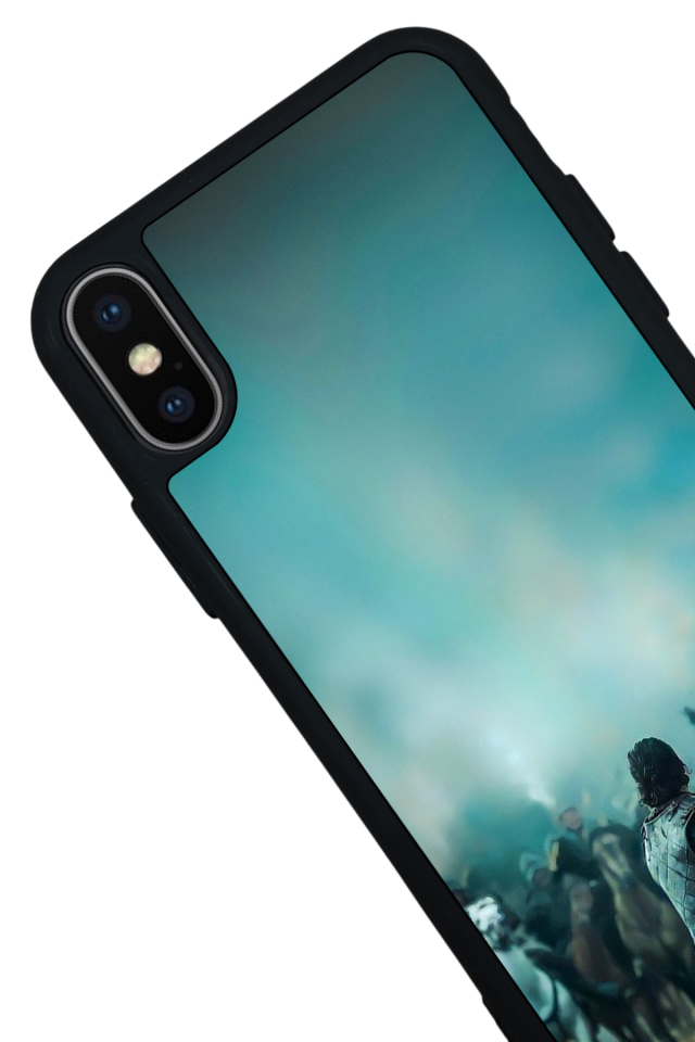 iPhone X/ XS Uyumlu GameOfThrones Tasarımlı Glossy Premium Kılıf