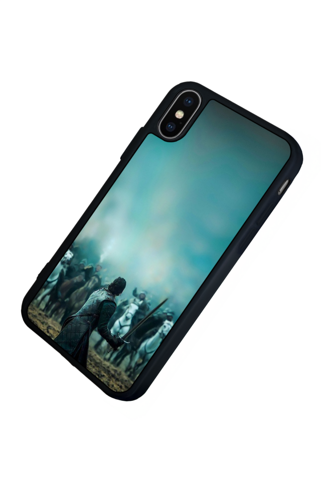 iPhone X/ XS Uyumlu GameOfThrones Tasarımlı Glossy Premium Kılıf