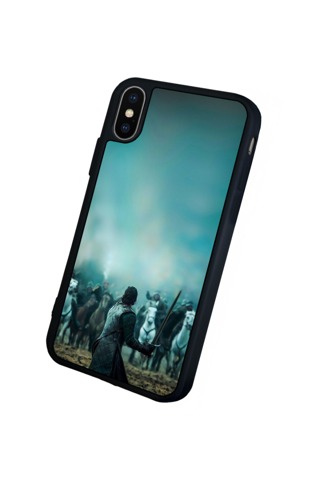 iPhone X/ XS Uyumlu GameOfThrones Tasarımlı Glossy Premium Kılıf