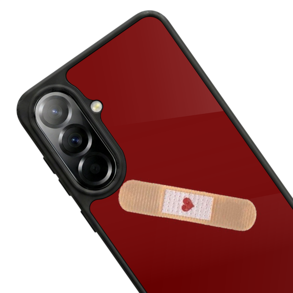 Samsung Galaxy A57 Uyumlu Kalp Love Tasarımlı Glossy Premium Kılıf
