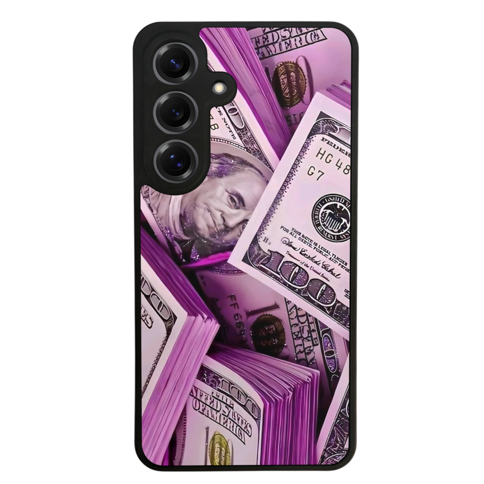 Samsung Galaxy S25 Uyumlu Money Para Tasarımlı Glossy Premium Kılıf