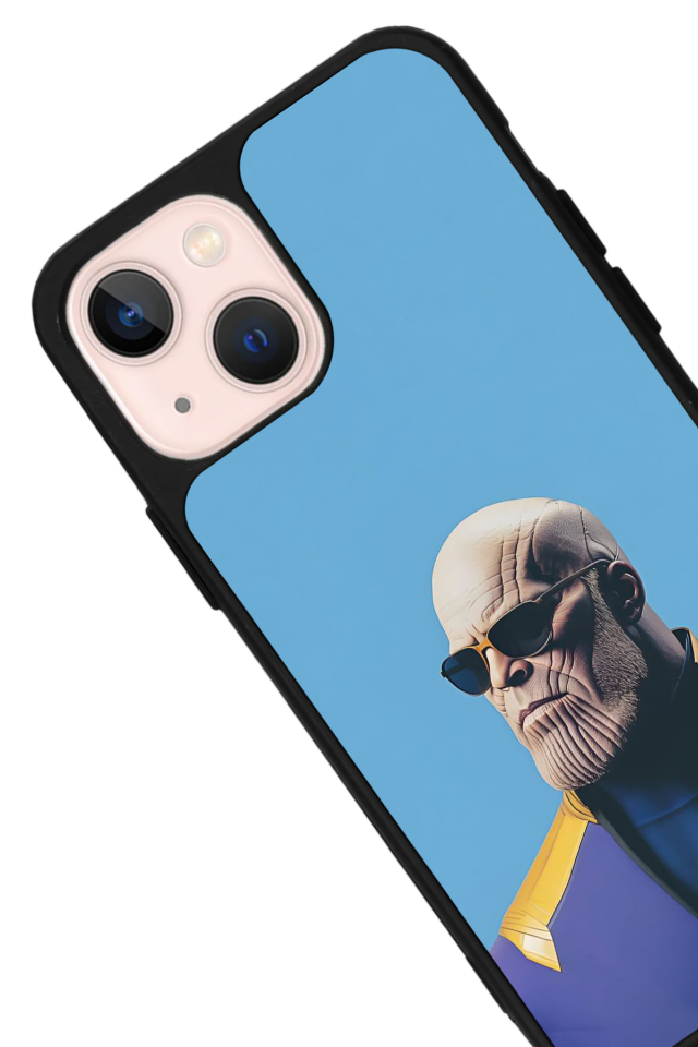 iPhone 14 Plus Uyumlu Thanos Tasarımlı Glossy Premium Kılıf