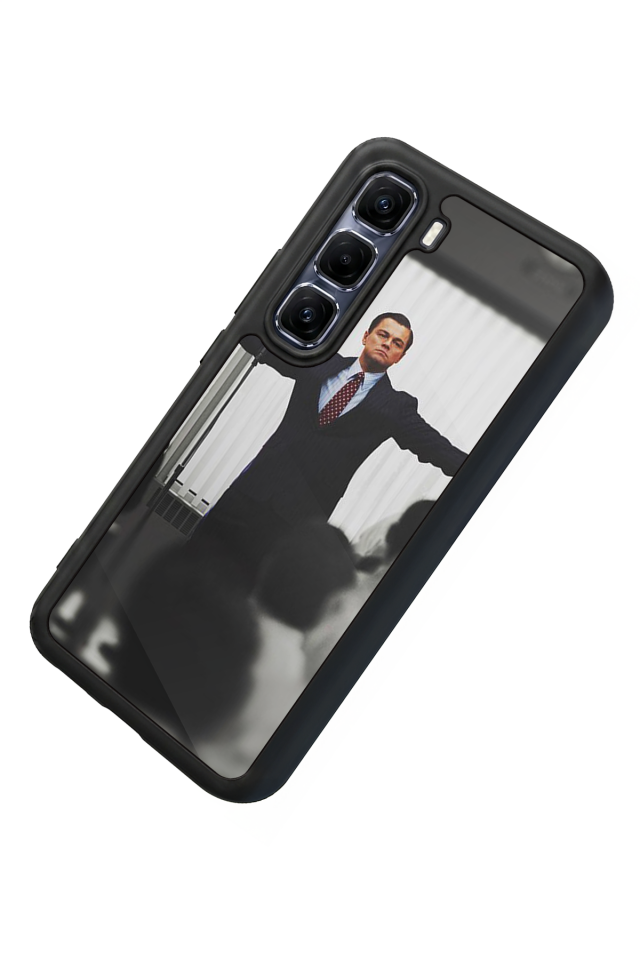 Infinix Hot 60 Pro Plus Uyumlu TheWolf Tasarımlı Glossy Premium Kılıf