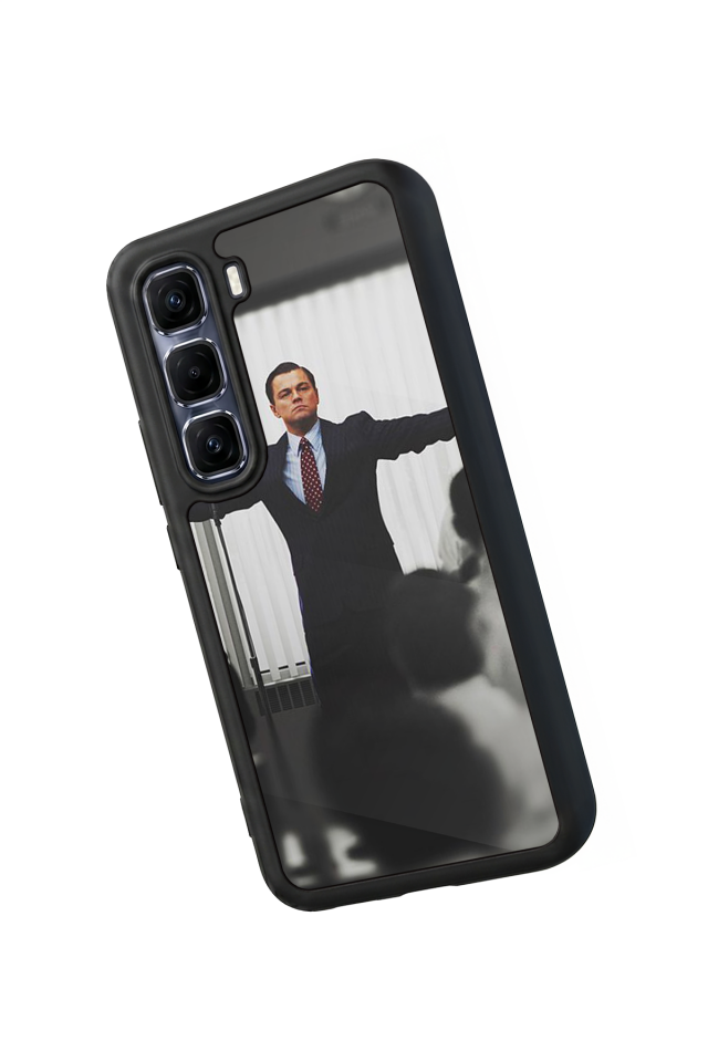 Infinix Hot 60 Pro Plus Uyumlu TheWolf Tasarımlı Glossy Premium Kılıf