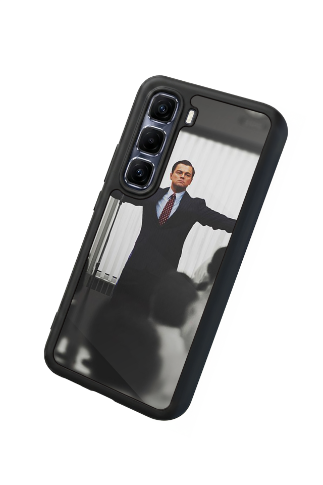 Infinix Hot 60 Pro Plus Uyumlu TheWolf Tasarımlı Glossy Premium Kılıf