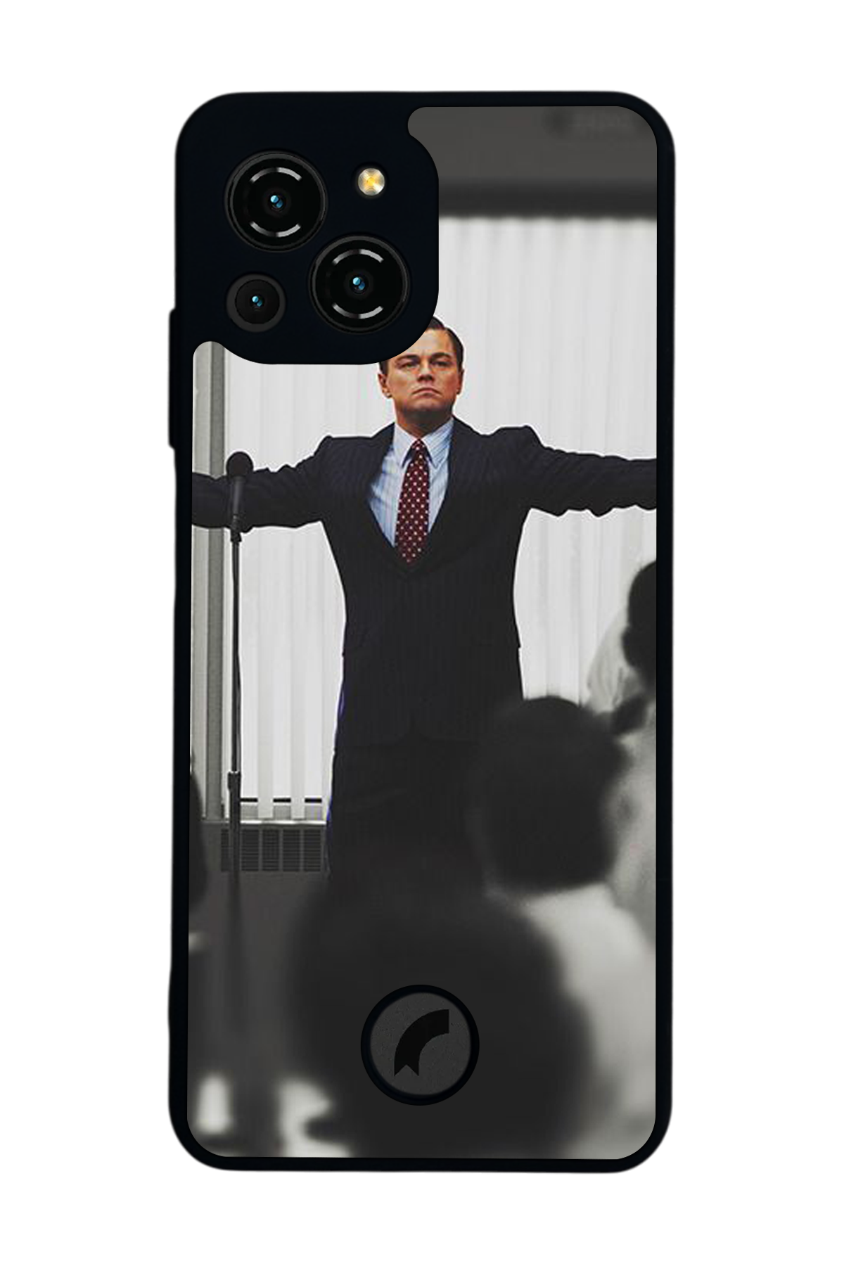 Reeder S23 Pro Max Uyumlu TheWolf Tasarımlı Glossy Premium Kılıf