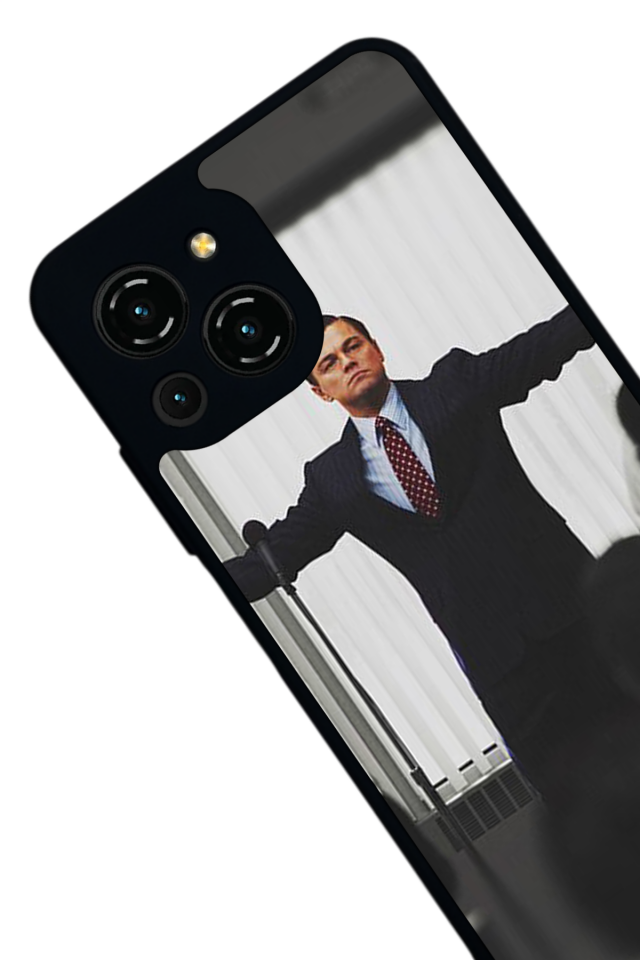 Reeder S23 Pro Max Uyumlu TheWolf Tasarımlı Glossy Premium Kılıf