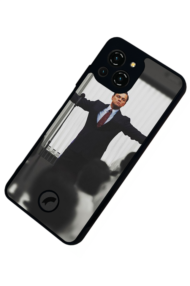 Reeder S23 Pro Max Uyumlu TheWolf Tasarımlı Glossy Premium Kılıf