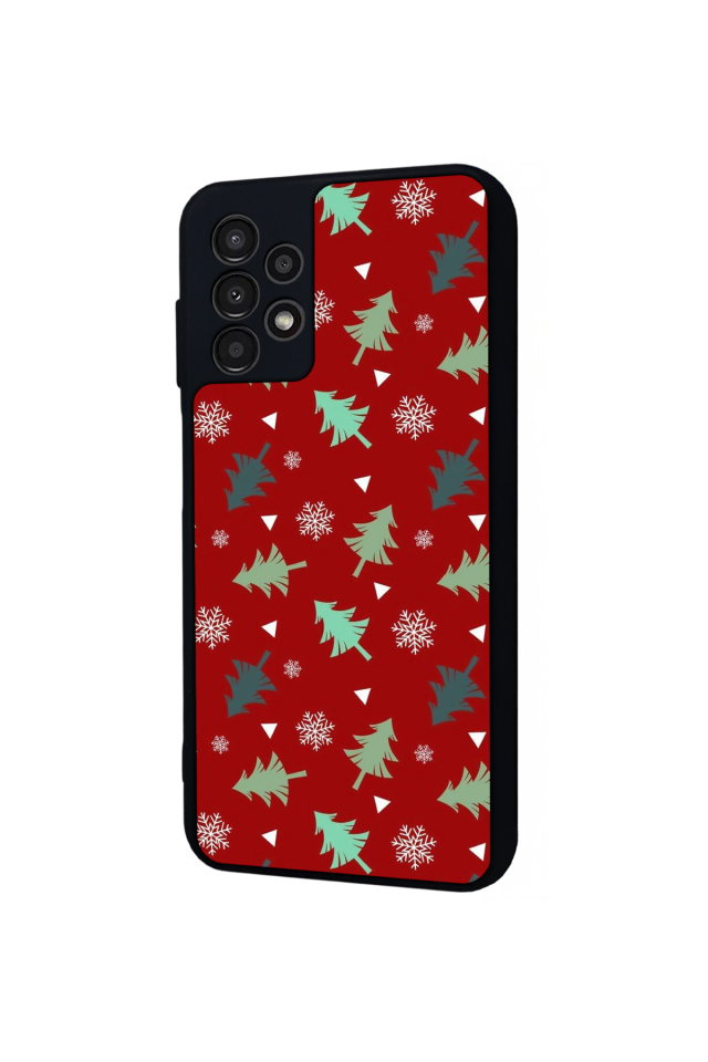 Samsung Galaxy A13 Uyumlu Yilbasi Christmas Tasarımlı Glossy Premium Kılıf