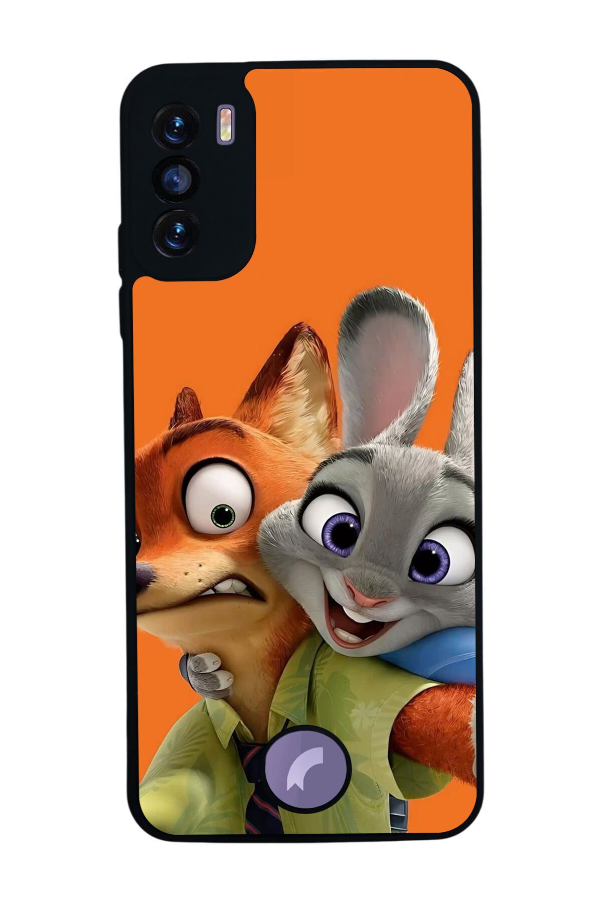 Reeder S19 Max Pro S Uyumlu Zootropolis Tasarımlı Glossy Premium Kılıf