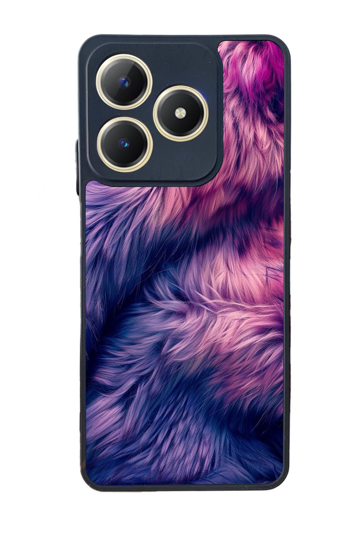 Realme C63 Mat Uyumlu Siyah Kılıf – Yumuşak Silikon, Koruyucu, Şok Emici Kapak